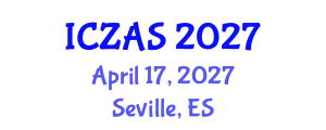 International Conference on Zoology and Animal Science (ICZAS) April 17, 2027 - Seville, Spain