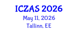 International Conference on Zoology and Animal Science (ICZAS) May 11, 2026 - Tallinn, Estonia
