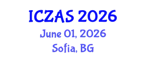 International Conference on Zoology and Animal Science (ICZAS) June 01, 2026 - Sofia, Bulgaria