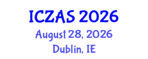 International Conference on Zoology and Animal Science (ICZAS) August 28, 2026 - Dublin, Ireland