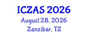 International Conference on Zoology and Animal Science (ICZAS) August 28, 2026 - Zanzibar, Tanzania