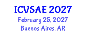 International Conference on Veterinary Science and Animal Epidemiology (ICVSAE) February 25, 2027 - Buenos Aires, Argentina