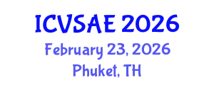International Conference on Veterinary Science and Animal Epidemiology (ICVSAE) February 23, 2026 - Phuket, Thailand