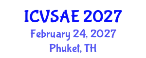 International Conference on Veterinary Science and Animal Epidemiology (ICVSAE) February 24, 2027 - Phuket, Thailand
