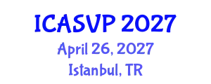 International Conference on Animal Sciences and Veterinary Pathology (ICASVP) April 26, 2027 - Istanbul, Turkey