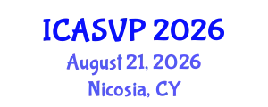 International Conference on Animal Sciences and Veterinary Pathology (ICASVP) August 21, 2026 - Nicosia, Cyprus