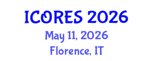 International Conference on Oil Reserves and Energy Systems (ICORES) May 11, 2026 - Florence, Italy