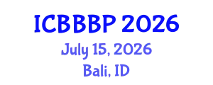 International Conference on Bioenergy, Biogas and Biogas Production (ICBBBP) July 15, 2026 - Bali, Indonesia