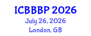 International Conference on Bioenergy, Biogas and Biogas Production (ICBBBP) July 26, 2026 - London, United Kingdom