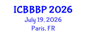 International Conference on Bioenergy, Biogas and Biogas Production (ICBBBP) July 19, 2026 - Paris, France