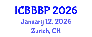 International Conference on Bioenergy, Biogas and Biogas Production (ICBBBP) January 12, 2026 - Zurich, Switzerland
