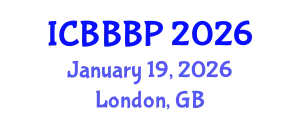 International Conference on Bioenergy, Biogas and Biogas Production (ICBBBP) January 19, 2026 - London, United Kingdom