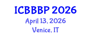 International Conference on Bioenergy, Biogas and Biogas Production (ICBBBP) April 13, 2026 - Venice, Italy