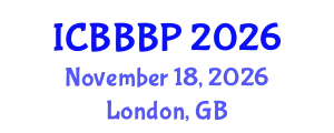 International Conference on Bioenergy, Biogas and Biogas Production (ICBBBP) November 18, 2026 - London, United Kingdom