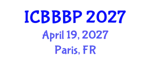 International Conference on Bioenergy, Biogas and Biogas Production (ICBBBP) April 19, 2027 - Paris, France