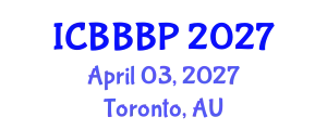 International Conference on Bioenergy, Biogas and Biogas Production (ICBBBP) April 03, 2027 - Toronto, Australia