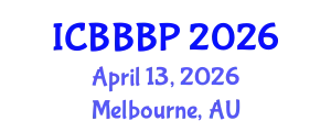 International Conference on Bioenergy, Biogas and Biogas Production (ICBBBP) April 13, 2026 - Melbourne, Australia