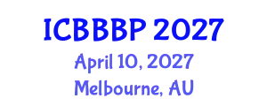 International Conference on Bioenergy, Biogas and Biogas Production (ICBBBP) April 10, 2027 - Melbourne, Australia