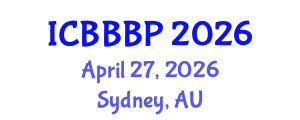 International Conference on Bioenergy, Biogas and Biogas Production (ICBBBP) April 27, 2026 - Sydney, Australia