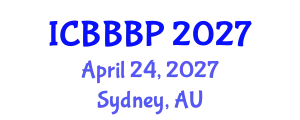 International Conference on Bioenergy, Biogas and Biogas Production (ICBBBP) April 24, 2027 - Sydney, Australia