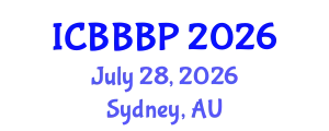 International Conference on Bioenergy, Biogas and Biogas Production (ICBBBP) July 28, 2026 - Sydney, Australia
