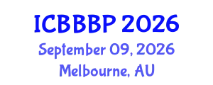 International Conference on Bioenergy, Biogas and Biogas Production (ICBBBP) September 09, 2026 - Melbourne, Australia