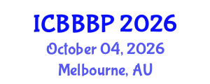 International Conference on Bioenergy, Biogas and Biogas Production (ICBBBP) October 04, 2026 - Melbourne, Australia