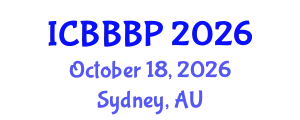 International Conference on Bioenergy, Biogas and Biogas Production (ICBBBP) October 18, 2026 - Sydney, Australia