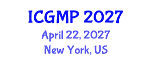 International Conference on Geosciences, Mineralogy and Petrology (ICGMP) April 22, 2027 - New York, United States