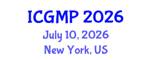 International Conference on Geosciences, Mineralogy and Petrology (ICGMP) July 10, 2026 - New York, United States