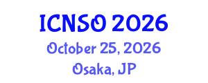 International Conference on Nutrition Science and Obesity (ICNSO) October 25, 2026 - Osaka, Japan