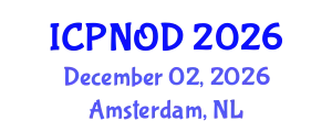 International Conference on Pediatric Nutrition, Obesity and Diabetes (ICPNOD) December 02, 2026 - Amsterdam, Netherlands