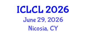 International Conference on Language and Corpus Linguistics (ICLCL) June 29, 2026 - Nicosia, Cyprus