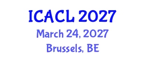 International Conference on Applied Corpus Linguistics (ICACL) March 24, 2027 - Brussels, Belgium