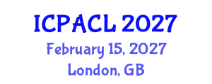 International Conference on Psycholinguistic and Applied Corpus Linguistics (ICPACL) February 15, 2027 - London, United Kingdom