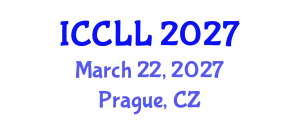 International Conference on Corpus Linguistics and Lexicology (ICCLL) March 22, 2027 - Prague, Czechia