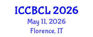 International Conference on Corpus Based Computational Linguistics (ICCBCL) May 11, 2026 - Florence, Italy