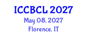 International Conference on Corpus Based Computational Linguistics (ICCBCL) May 08, 2027 - Florence, Italy