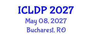 International Conference on Lexicography and Discourse Prosody (ICLDP) May 08, 2027 - Bucharest, Romania