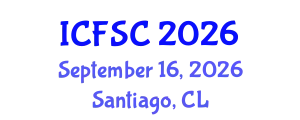 International Conference on Forensic Sciences and Criminology (ICFSC) September 16, 2026 - Santiago, Chile