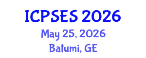 International Conference on Pedagogical Sciences and Education Strategies (ICPSES) May 25, 2026 - Batumi, Georgia