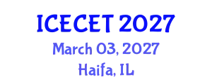 International Conference on Early Childhood Education and Teaching (ICECET) March 03, 2027 - Haifa, Israel