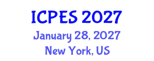International Conference on Pedagogy and Educational Sciences (ICPES) January 28, 2027 - New York, United States