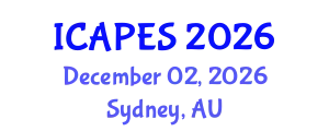 International Conference on Advanced Pedagogy and Educational Sciences (ICAPES) December 02, 2026 - Sydney, Australia