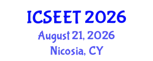 International Conference on Science Education and Effective Teaching (ICSEET) August 21, 2026 - Nicosia, Cyprus