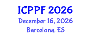 International Conference on Plant Protection and Fertilizers (ICPPF) December 16, 2026 - Barcelona, Spain