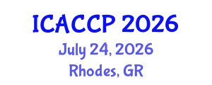 International Conference on Agricultural Chemistry and Crop Protection (ICACCP) July 24, 2026 - Rhodes, Greece