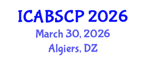 International Conference on Agricultural Biotechnology and Sustainable Crop Production (ICABSCP) March 30, 2026 - Algiers, Algeria