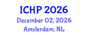 International Conference on Hydrogen Production (ICHP) December 02, 2026 - Amsterdam, Netherlands