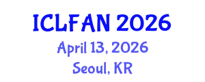 International Conference on Livestock Farming and Animal Nutrition (ICLFAN) April 13, 2026 - Seoul, Republic of Korea